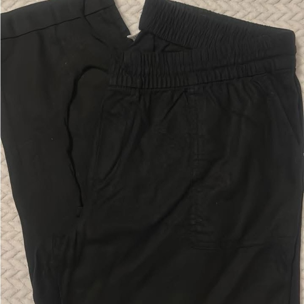 Women’s Black Linen Pants